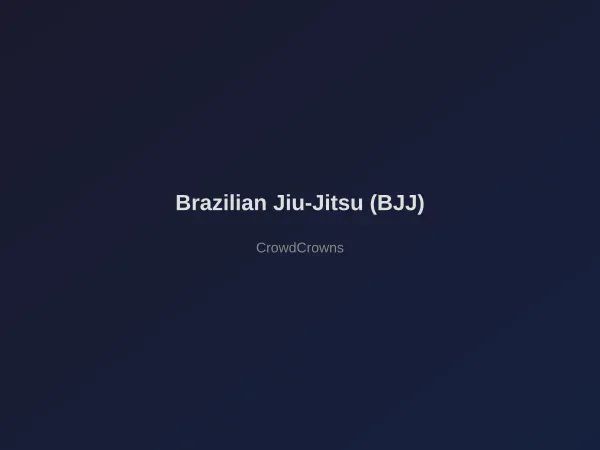 Brazilian Jiu-Jitsu (BJJ)